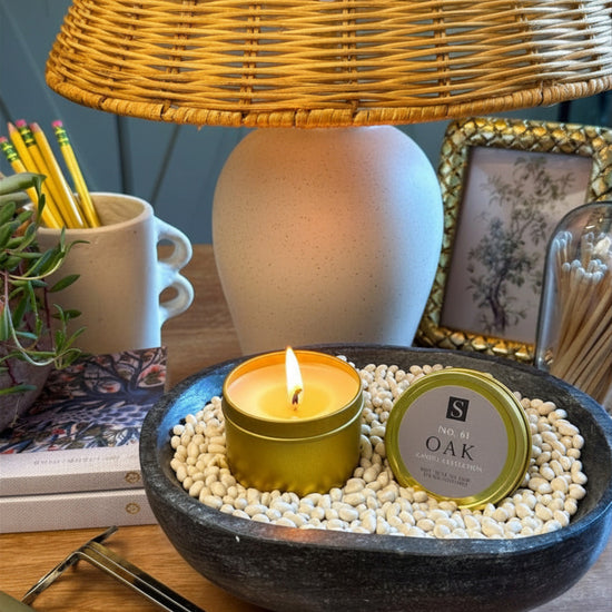 Oak Tin Candle