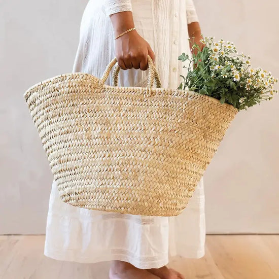 Woven Shopping Basket