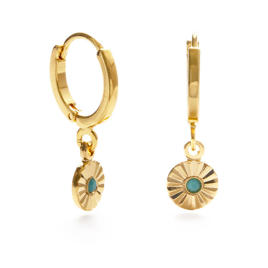 Turquoise Wink Huggies