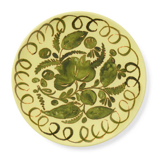 Lime Amalfi Dessert Plate