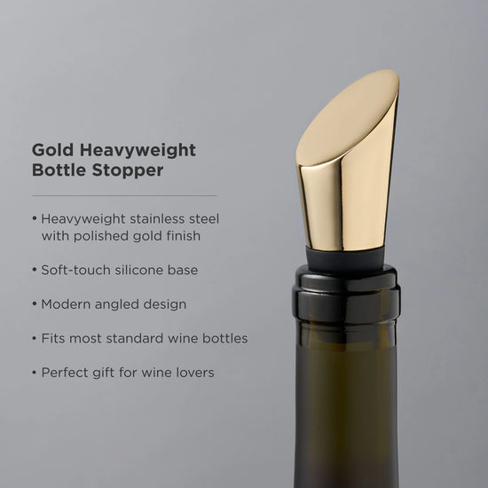 Gold Bottle Stopper