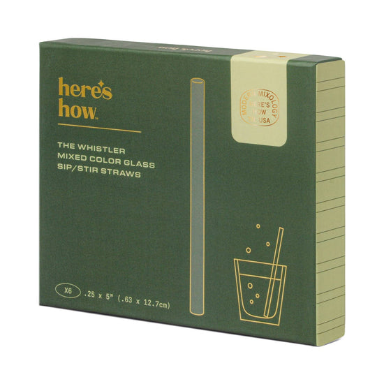 S/6 Whistler Straw Set