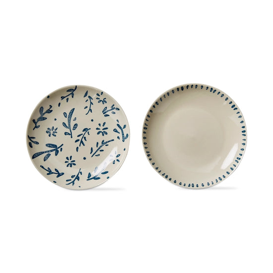 Blue Rustic Appetizer Plate