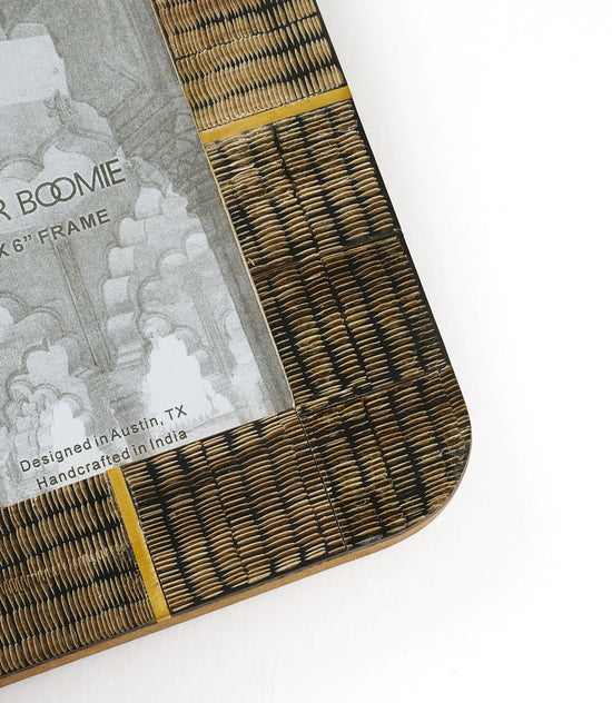 4x6 Kerela Horn + Brass Frame