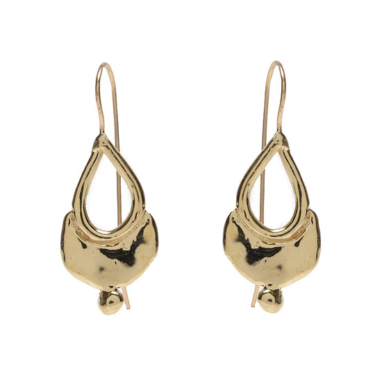 Ruffle Earrings
