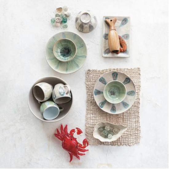 *REGISTRY ITEM: Assorted Hand-Painted Low Bowl