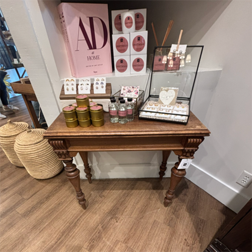 Vintage Table with Spindle Legs