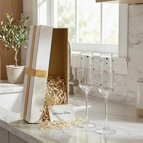 Confetti Champagne Glass