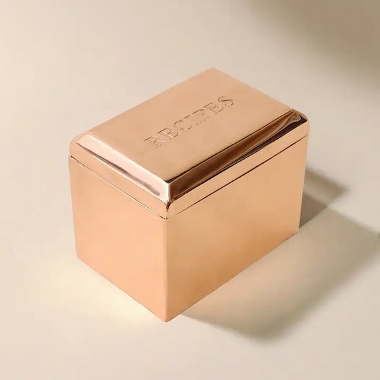 *REGISTRY ITEM: Copper Recipe Box*