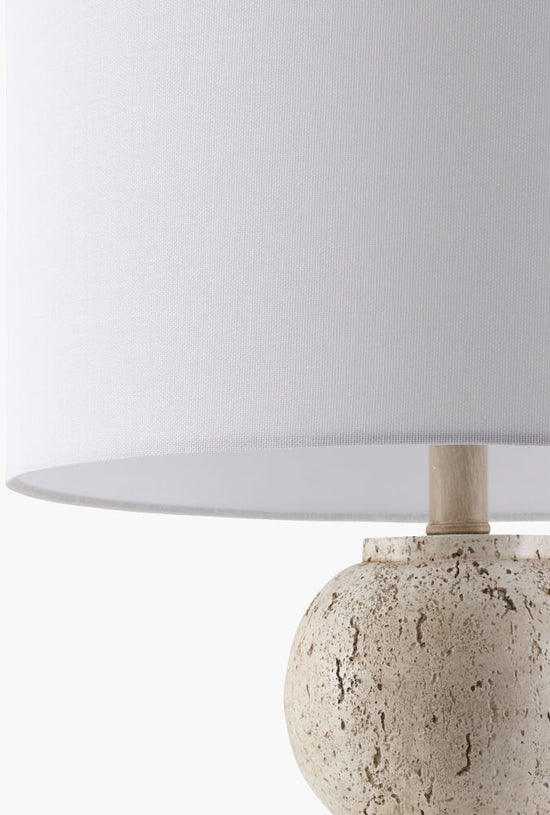 Algarve Painted Cream Lamp