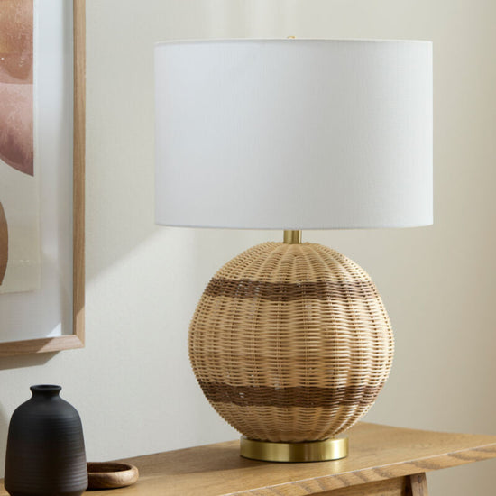 Rattan Briec Lamp