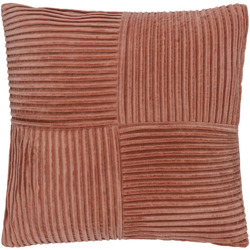20x20 Mauve Velvet Pillow