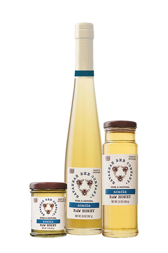 20oz Acacia Raw Honey