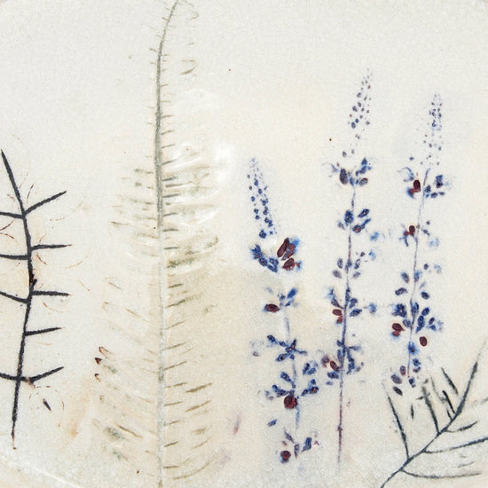 Floral Debossed Platter