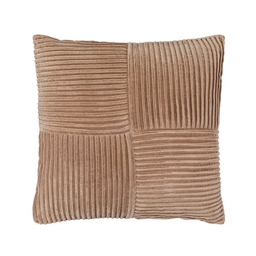 Taupe Conrad Pleated Pillow