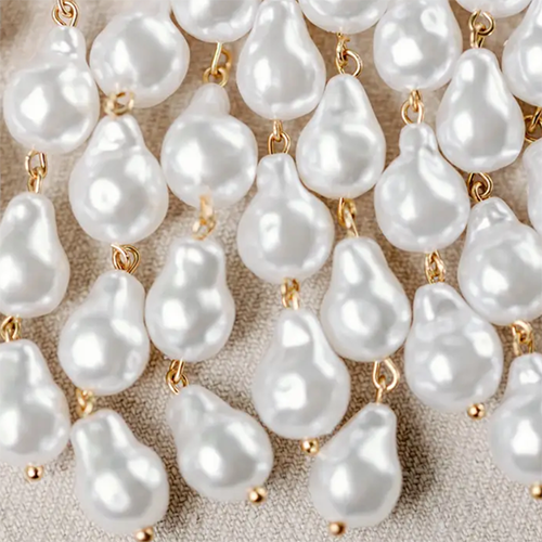 Natural Pearl Drop Earrings
