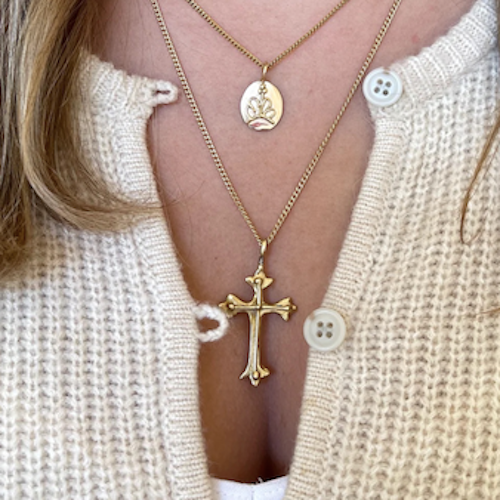 Avery Cross Necklace