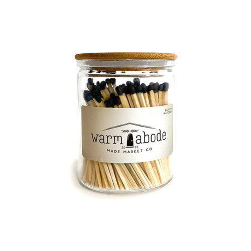 Warm Abode Black Matches