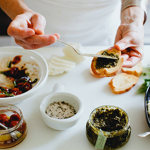 Dressed French Basil Pesto