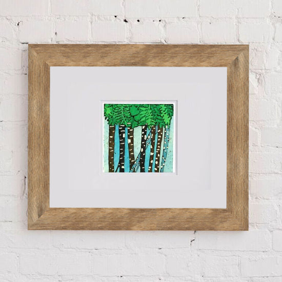 Spring Trees Two Art Print