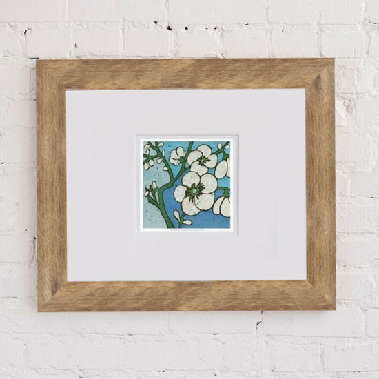 Turq Botanical Two Art Print