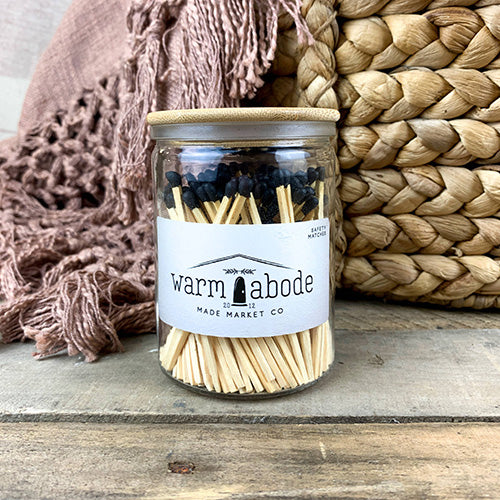 Warm Abode Black Matches