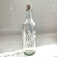 Hand Etched Blown Bottle