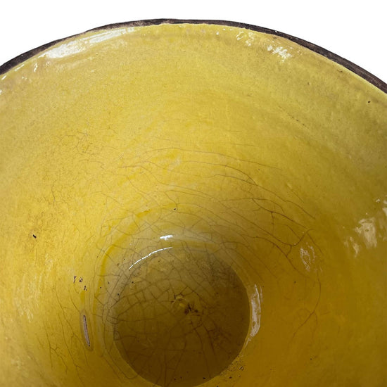 Yellow Cottage Crafted Bowl