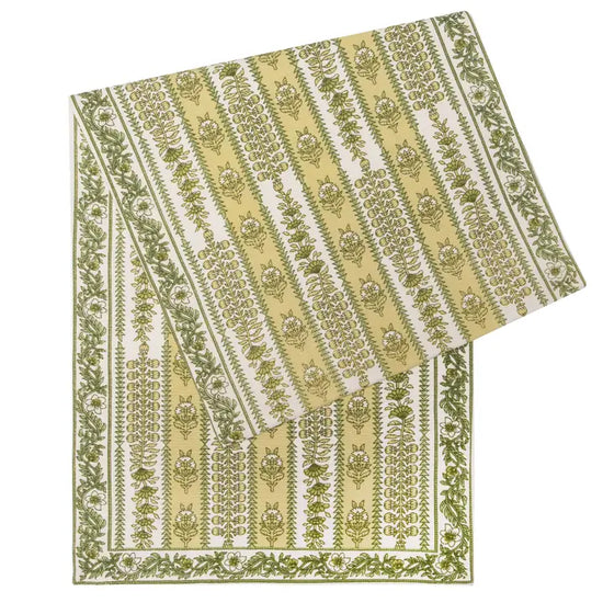 16x90 Green Pistache Table Runner