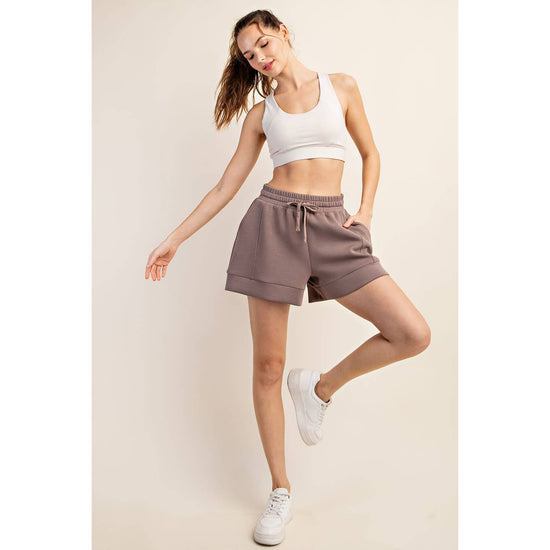 Mocha Modal Scuba Casual Short