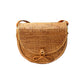 Rattan Saddle Messenger Crossbody