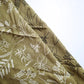 Olive Green White Ink Botanical Bandana