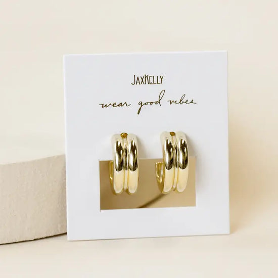 Bold Gold Hoops