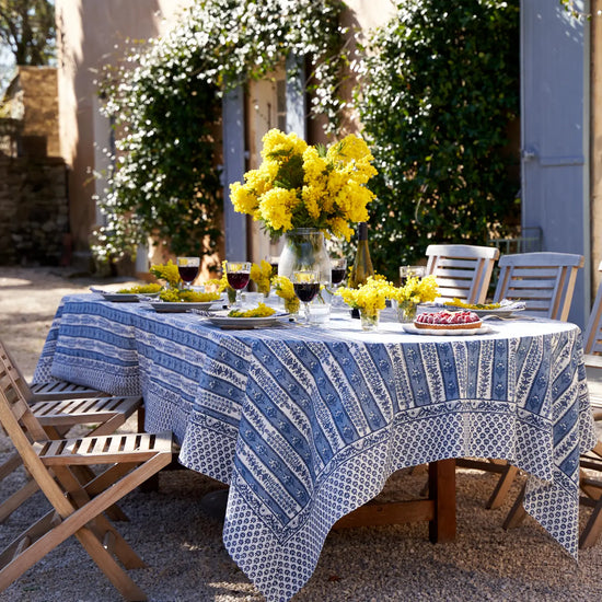 *REGISTRY ITEM: Blue & Marine Provence Avignon Tablecloth*