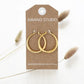 Large Maria Hoops