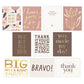 Thank You Greeting Card Set w/Wood Box