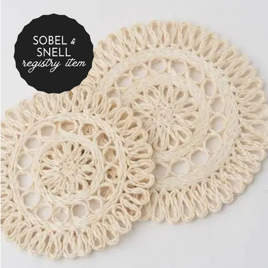 *REGISTRY ITEM: Natural Woven Placemats