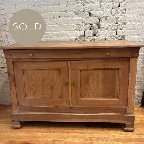 French Bleached Oak Sideboard
