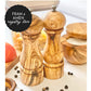 *REGISTRY ITEM: 6.5" Olive Wood Salt + Pepper Mill*