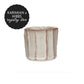 *REGISTRY ITEM: Small Cream Fluted Planter*