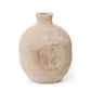 Paulowina Wood Round Vase