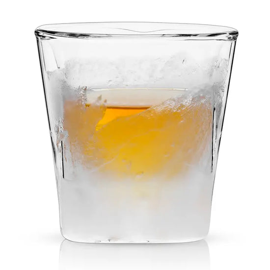 Glacier Double Walled Chilling Whiskey Glass w/ Cooling Gel