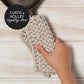 *REGISTRY ITEM: Dove Grey Knit Potholder*