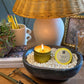White Tea Gold Tin Candle