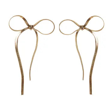 Maxi Gold Duster Bows