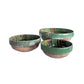 Marbleized Green Cottage Crafted Bowl