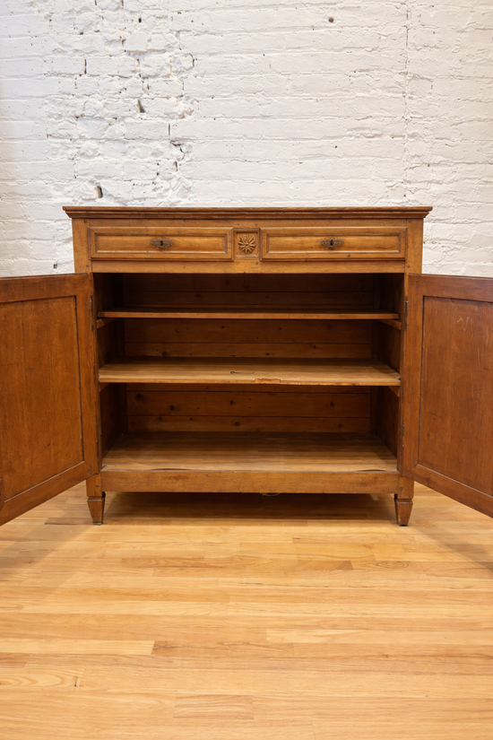 Antique 19th-Century French Oak Cupboard