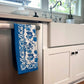 Citron Bleu Tea Towel