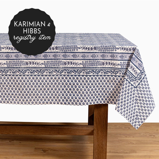 *REGISTRY ITEM: Blue & Marine Provence Avignon Tablecloth* PURCHASED