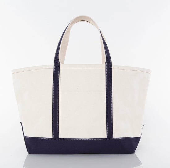 Large Navy Classic Tote